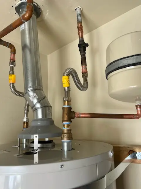 Water heater installation and plumbing repair in Logansport